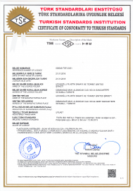 TS EN ISO 15874-2 UPLAST -PPRC Borular